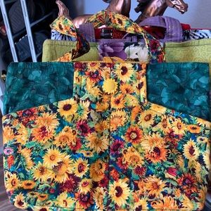 New multi color purse